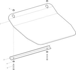 Polyurethane Plate, 500 mm