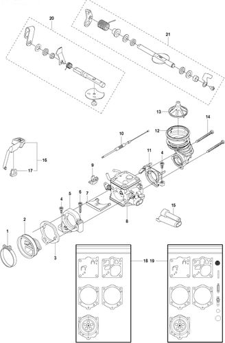 Husqvarna K970 Carburettor