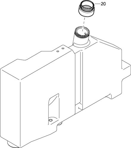 XAS90 Dd Metal Filler Neck Fuel Tank