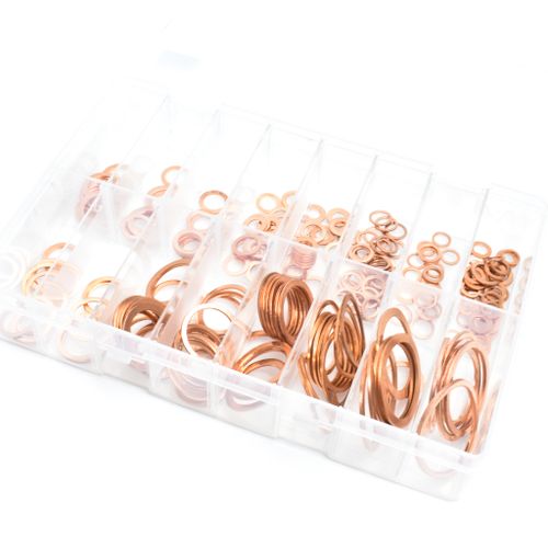 BSP & Imperial Copper Sealing Washers | Assortment Box Of 225