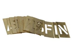 51mm Stencil Set - Letter