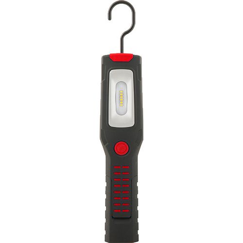 300 Lumens Magnetic Hand Lamp - Black/Red